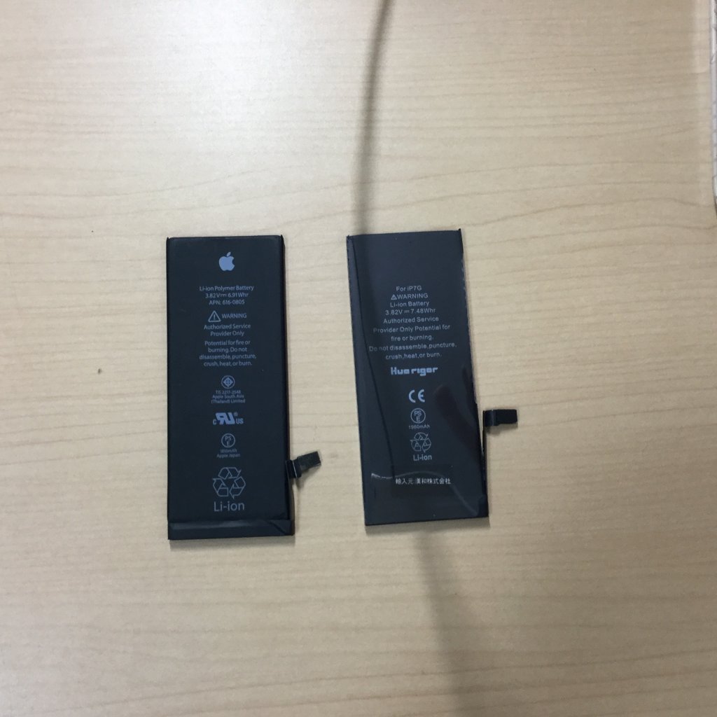 iPhone7バッテリー交換