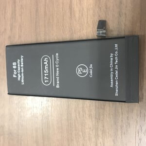 iPhone6S バッテリー交換 パネル 液晶 パーツ交換 画面割れ 画面修理 iPhone スマートフォン スマホ 携帯修理 ドンキホーテ 高田 長野市