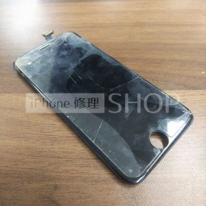 iPhone6のフロントガラス修理