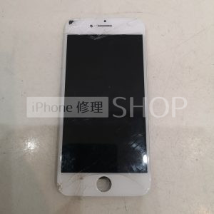 iPhone 7 ホワイト パネル・液晶 パーツ交換 画面割れ 画面修理 iPhone スマートフォン スマホ 携帯修理 東京都 御徒町