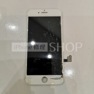 iPhone 7  ホワイト パネル・液晶 パーツ交換 画面割れ 画面修理 iPhone スマートフォン スマホ 携帯修理 川口市 西川口