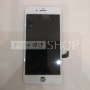 iPhone 7+ ホワイト パネル・液晶 パーツ交換 画面割れ 画面修理 iPhone スマートフォン スマホ 携帯修理 川口市 西川口
