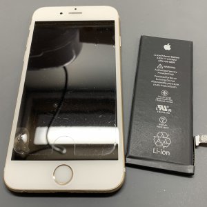 iPhone6 バッテリー交換
