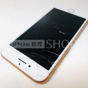iPhone8 パネル交換