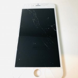 上越店 iPhone6P フロントパネル交換