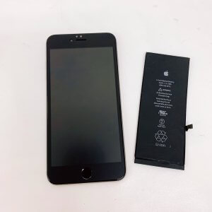 iphone6plus バッテリー交換