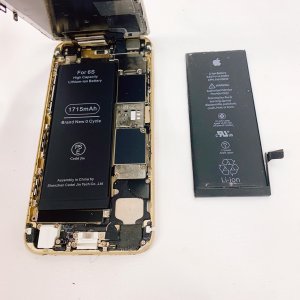 iphone6s バッテリー交換