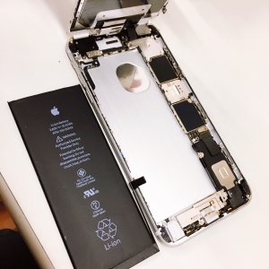 iPhone6SPlus バッテリー交換