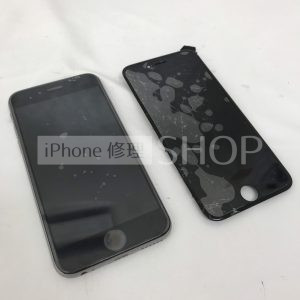 iPhone6S フロンパネル交換