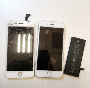 イオン新潟青山店　iPhone6S　バッテリー＆パネル交換修理