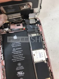 iphone6s水没修理