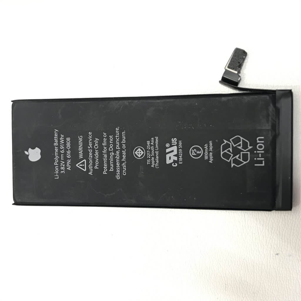iPhone6S バッテリー交換 パネル 液晶 パーツ交換 画面割れ 画面修理 iPhone スマートフォン スマホ 携帯修理 ドンキホーテ 高田 長野市
