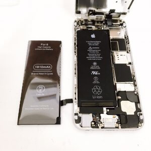 iPhone6 バッテリー交換