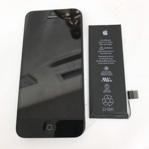 iPhoneSE　バッテリー交換