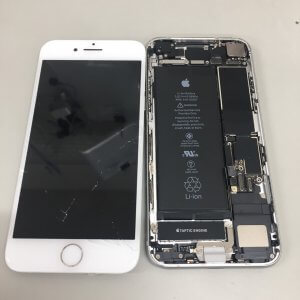 iPhone8 パネル交換