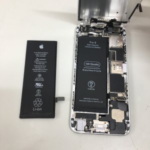 iPhone6 バッテリー交換