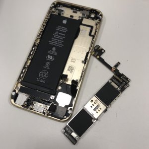 iPhone6 水没修理