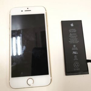 イオン新潟青山　iPhone７バッテリー交換修理