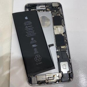 iphone6spバッテリー交換