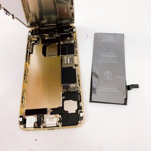 iPhone6 バッテリー交換