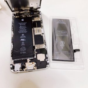 iphone6 バッテリー交換