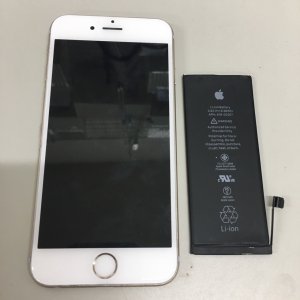 iPhone6 バッテリー交換