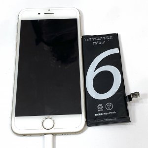 iphone6　バッテリー交換