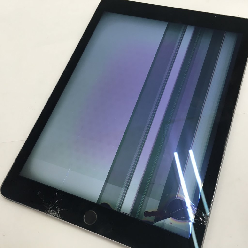 iPad Air2 画面割れ+液晶不具合 | iPhone修理SHOP