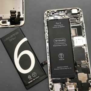 iPhone 6 バッテリー交換