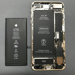 iPhone 7 Plus バッテリー交換