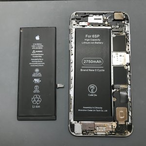 iPhone 6S Plus バッテリー交換