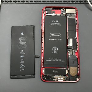 iPhone 7 Plus バッテリー交換