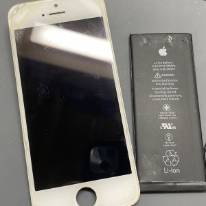 iPhone SE パネル＋バッテリー交換