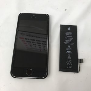 iPhoneSE バッテリー交換修理