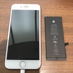 iPhone7　バッテリー交換