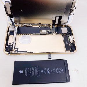 iphone7 バッテリー交換