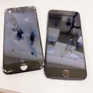iPhone8 パネル交換