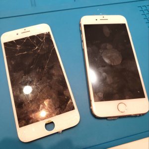 イオン新潟青山店　iPhone８　液晶交換　ブラックアウト修理