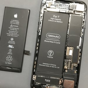 iPhone7　バッテリー交換