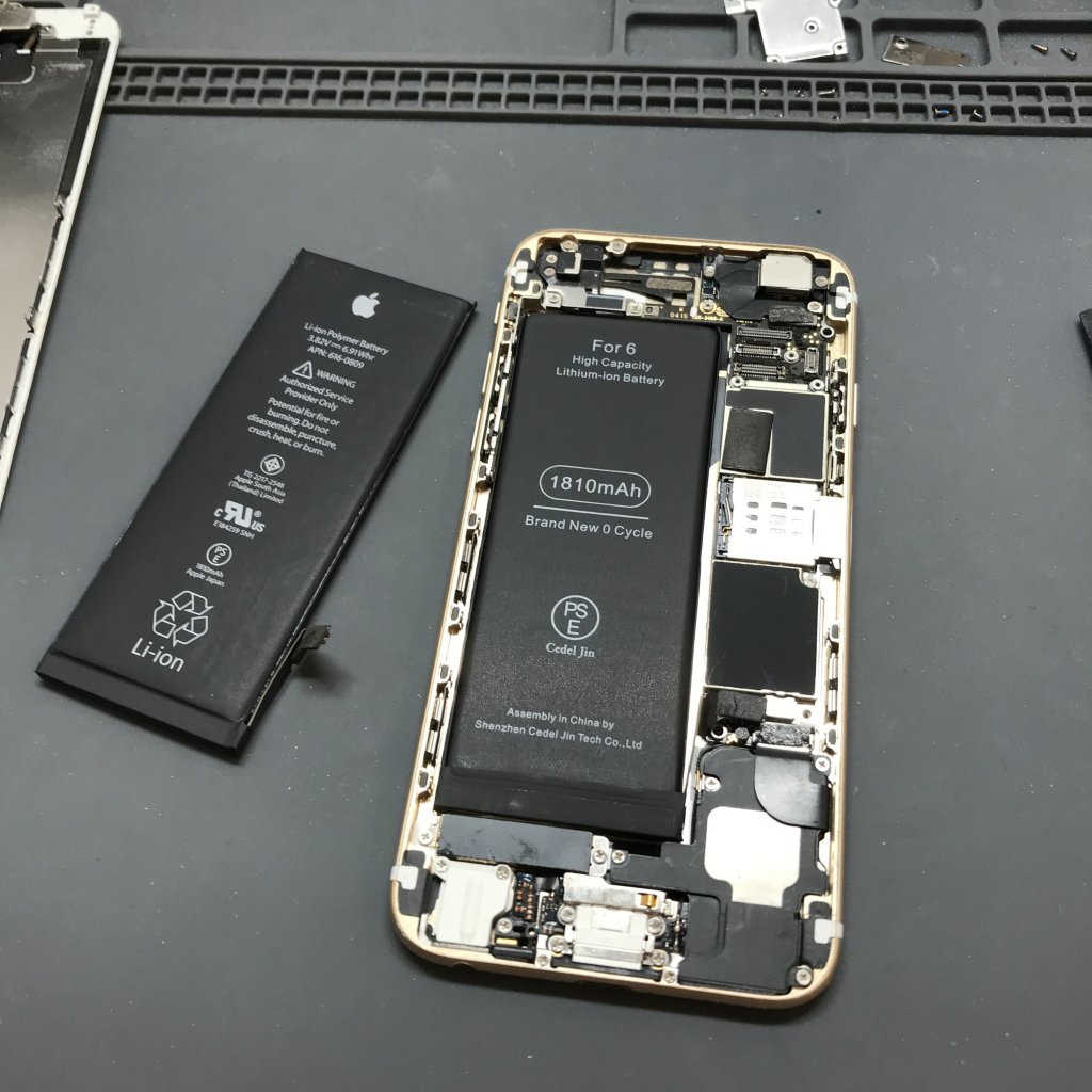 iPhone 6 バッテリー交換