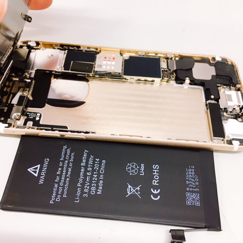 iPhone6 バッテリー交換
