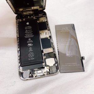 iphone6s　バッテリー交換