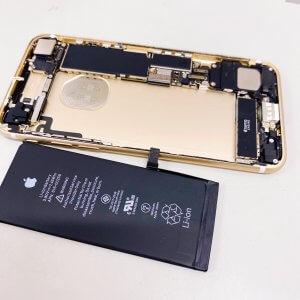 iPhone7 バッテリー交換