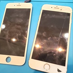 iPhone6sフロントパネル交換修理