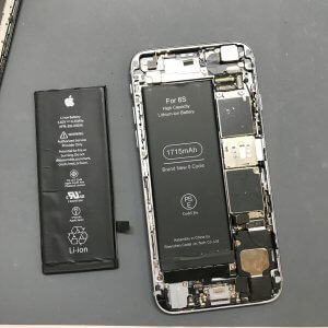 iPhone 6S バッテリー交換