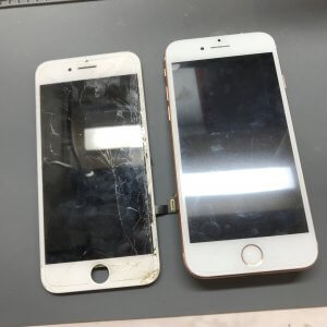iPhone 8 フロントパネル交換