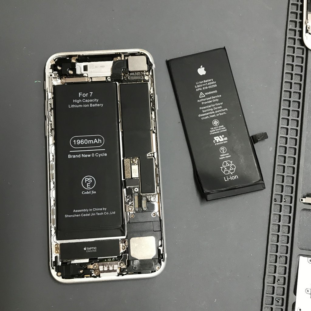 iPhone 7 バッテリー交換