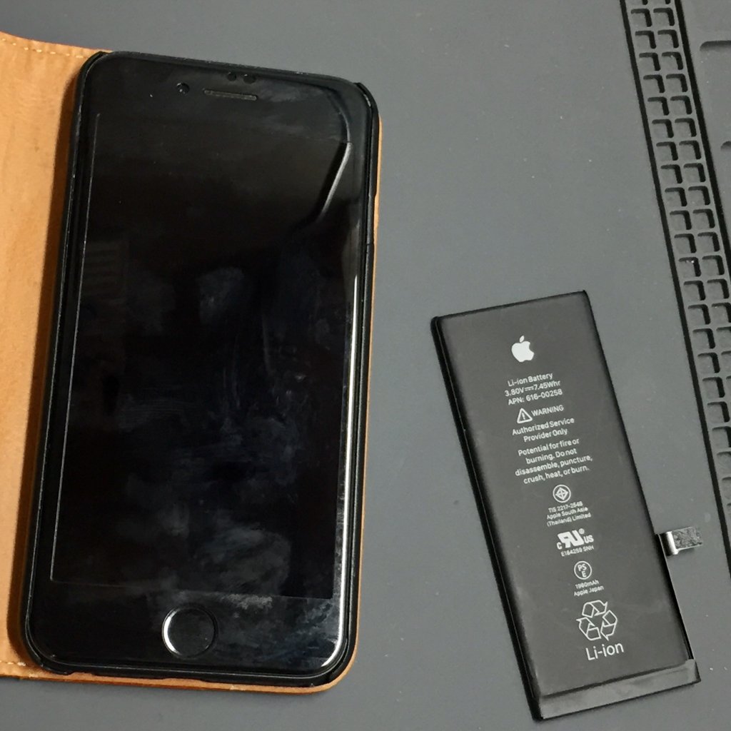 iPhone7 バッテリー交換