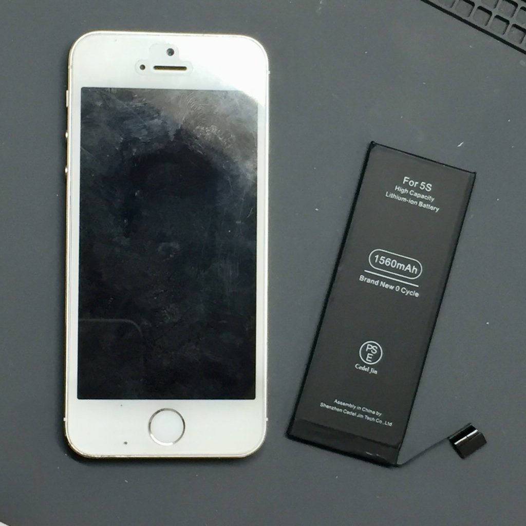 iPhone7 バッテリー交換