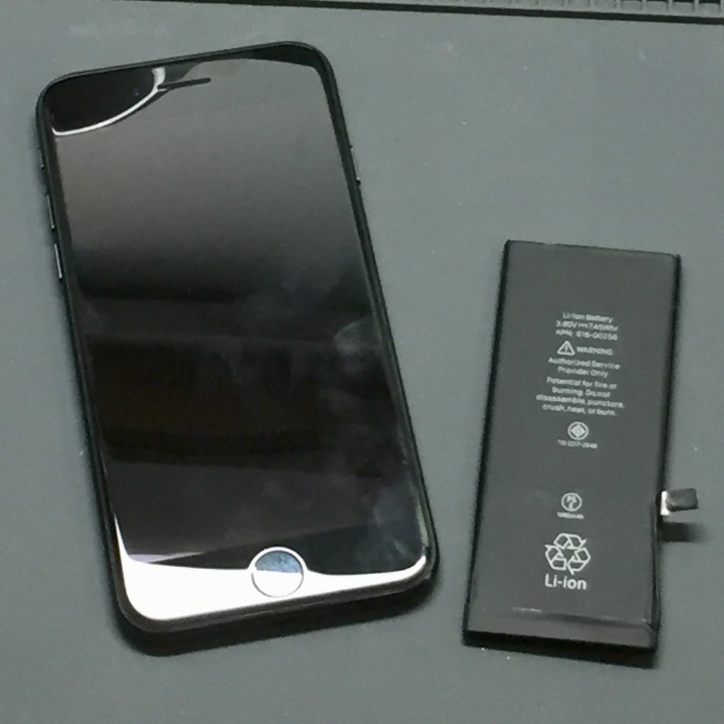 iPhone7 バッテリー交換